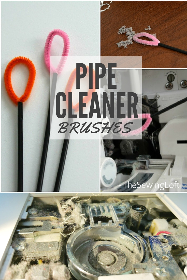 Sewing Machine Pipe Cleaner Brush - The Sewing Loft